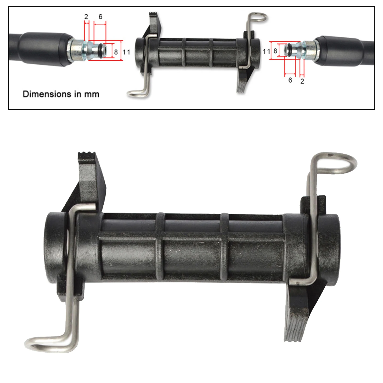 

Шланг для мойки высокого давления, Удлинительный разъем, Соединительный разъем, для мойки высокого давления, принадлежности для очистки, об...