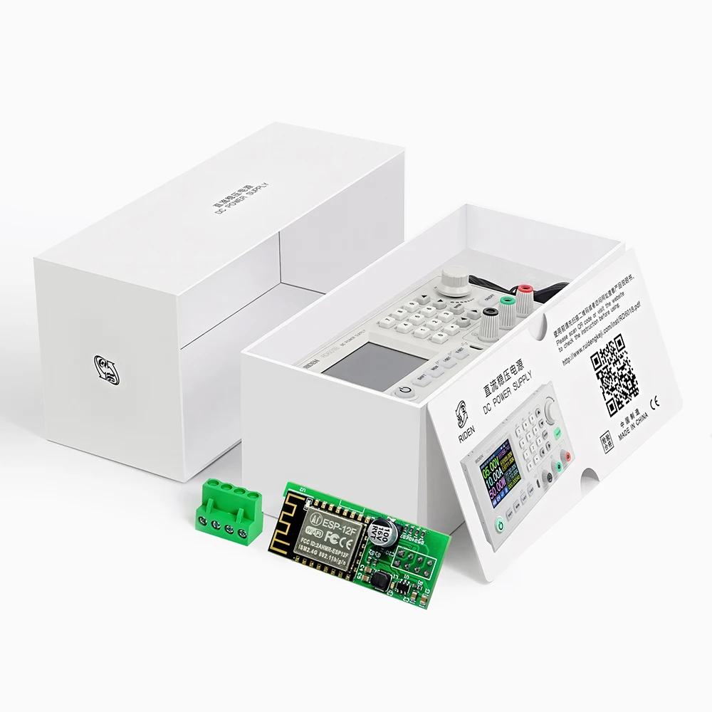 Цифровой понижающий модуль RD6018 RD6018W USB WiFi с источником питания постоянного тока в