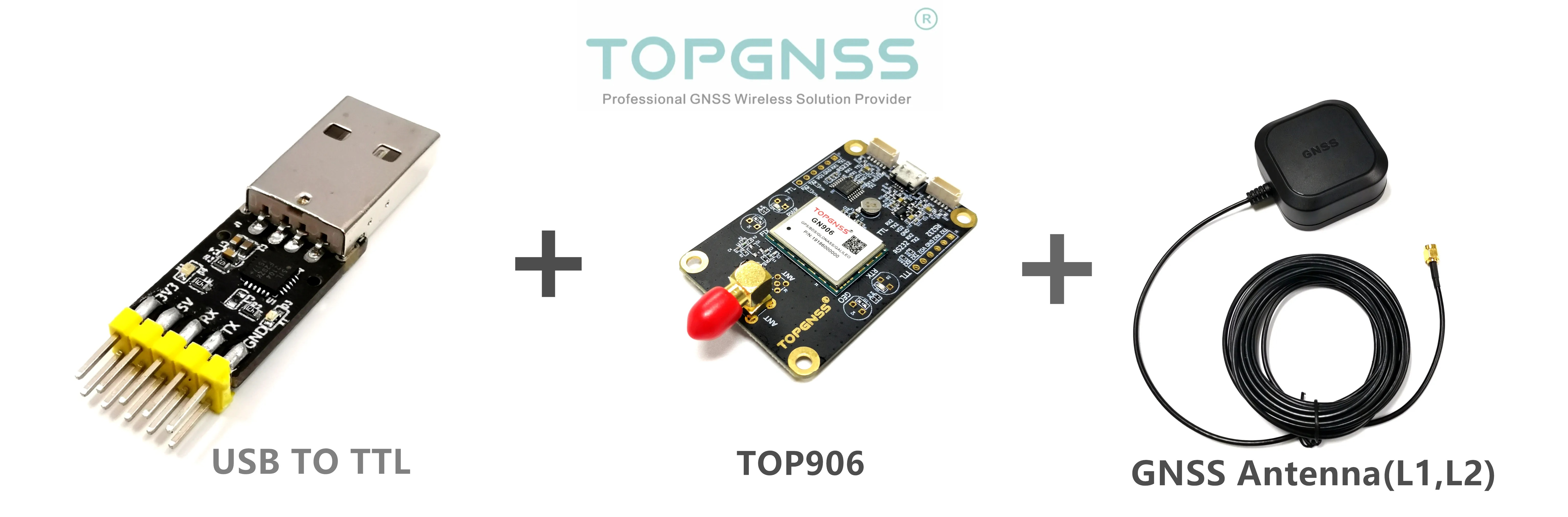 2 шт. плата GNSS антенна GNSS USB к ttl ZED-F9P модуль RTK Высокоточный gps антенна Приемник GNSS база и rove TOPGNSS TOP906