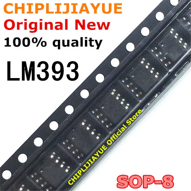 Микросхема LM393 SOP8 LM393DR 393 SOP-8 SOP SMD новый и оригинальный чипсет IC 10 шт. | Электронные