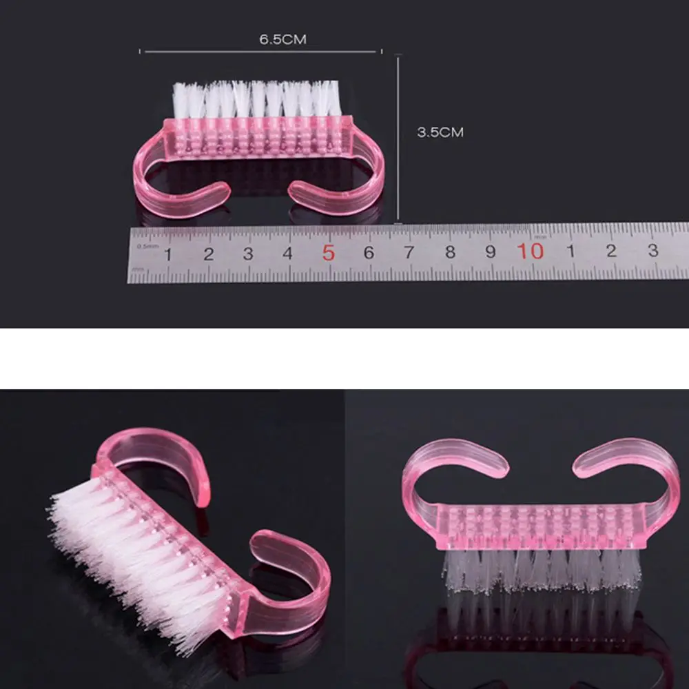 1 шт. щётка для чистки ногтей|Принадлежности дизайна ногтей| |