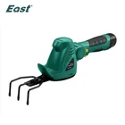 EAST 10.8V Li-ion Cordless Garden Tools Electric Fork Cultivator Rake Garden Power Tools Green Garden Cultivator ET1303C
