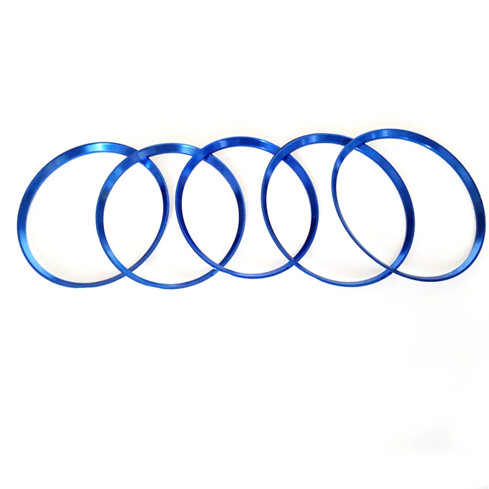 

Yubao 5Pcs Car-Styling AC Outlet Ring Decoration Air Conditioning Vents Trim Stickers Cover for Mercedes Benz A B CLA GLA Class