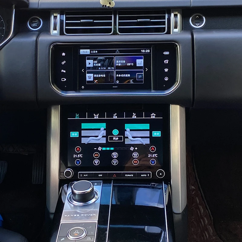 Панель кондиционирования воздуха для автомобиля 10 дюймов панель кондиционера Land