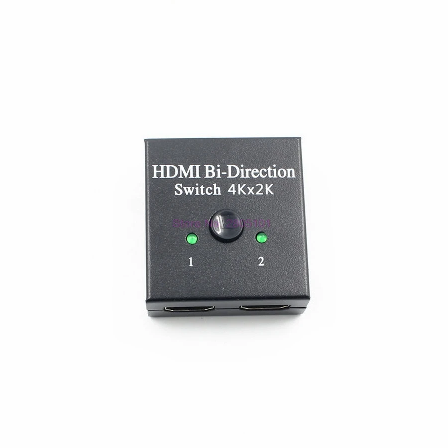 Dhl или fedex 20 шт. HDMI переключатель 2 порта двунаправленный ручной 2x1/1x2 разветвитель