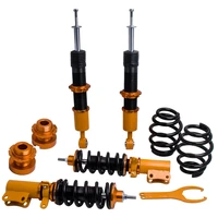 coilovers shock kit for honda fit 1st 1 first gen usa model 2007 2008 adj height struts full assembly coilover suspension lower