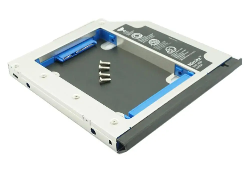 Новый Выделенный 2 й жесткий диск SSD Caddy для HP EliteBook 8560P 8570P чехол жесткого диска с