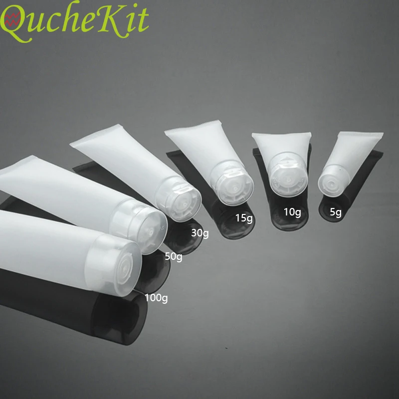 Пустые тубы 6 шт. косметический крем для путешествий фотосессия 10 г 1 30 50 100
