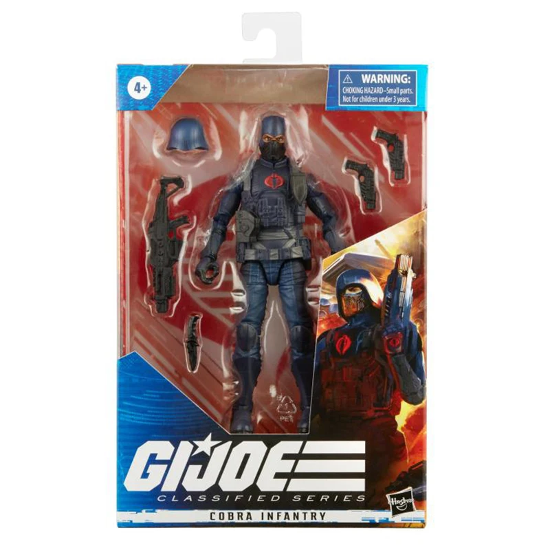 

[Pre-Order]Hasbro G.I.JOE 1/12 6inches Action Figure Classified Series Cobra Infantry Anime Movie Model For Gift Free Shipping