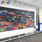УФ CMYKCMYKW настенный принтер3D Настенный принтерплоские принтеры