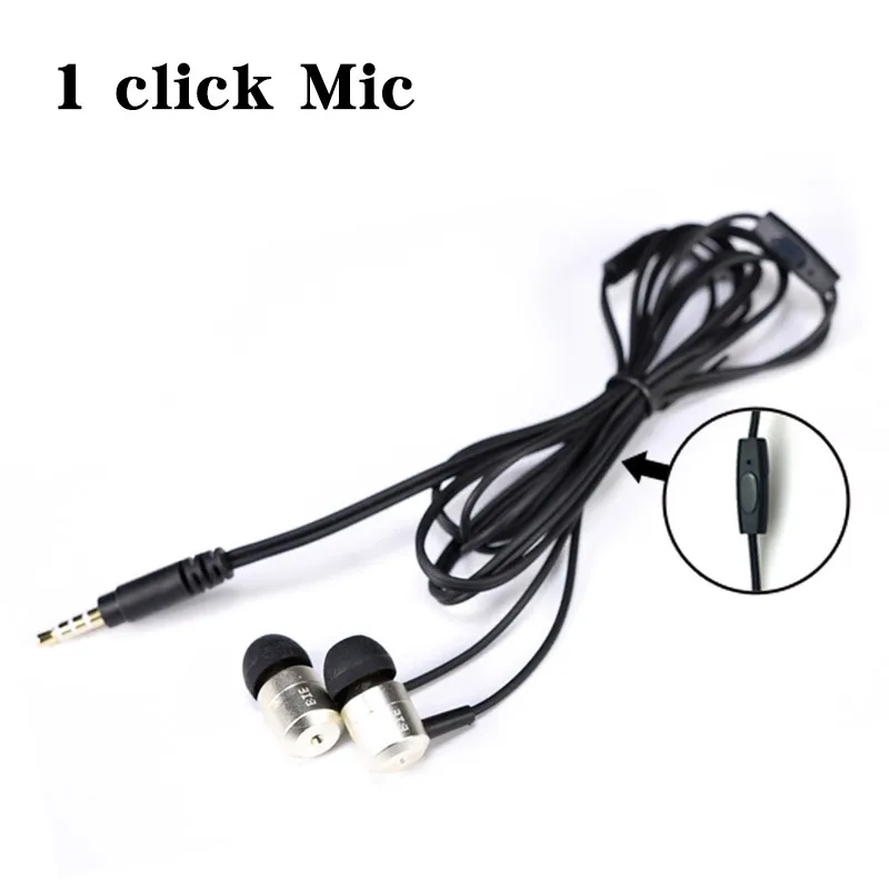 BIE 1click mic Venture Electronics VE Bonus IE наушники в ухо BIE HIFI - Цвет: BIE 1click mic