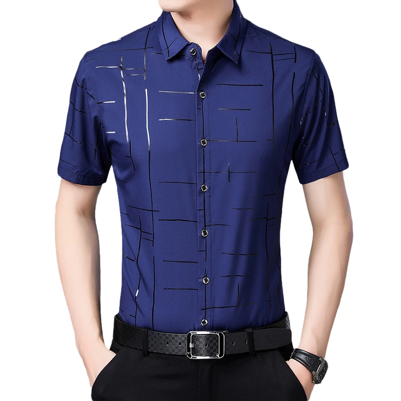 Readymade дешевые модные облегающие блестящие мужские полосатые футболки с коротким