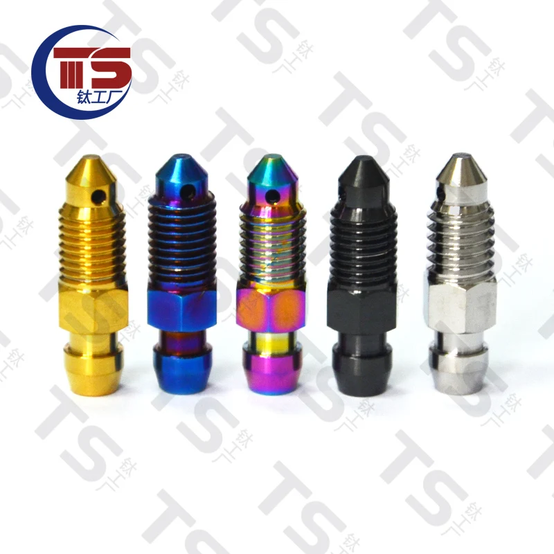 TS 10 шт. болт из титанового сплава шаг 1 0 ммM6 M7 M8 M10 гидравлическое масло дисковый