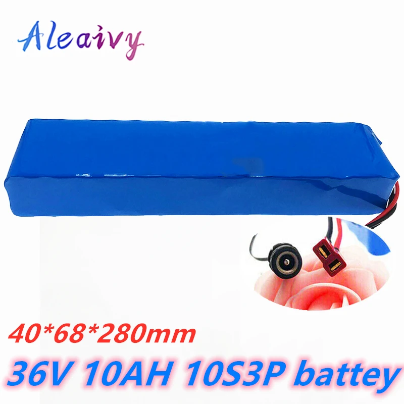 Aleaivy новинка 2020 года 36 В 10 Ач 500 Вт 10S 3P комплект литий-ионный батарей для