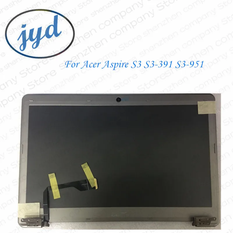Оригинальный экран 13 3 дюйма для Acer Aspire S3 ЖК в сборе с экраном рисунком виде 391|13.3