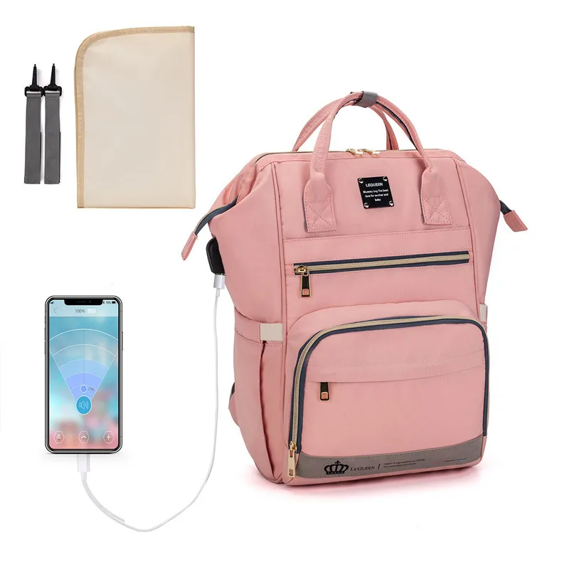 LEQUEEN сумка для подгузников детская коляска ухода за ребенком большие рюкзаки мам