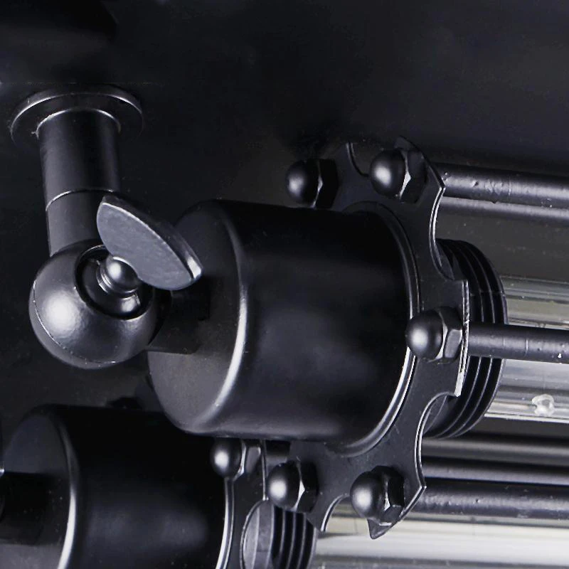 4 головки Лофт RH Ресторан потолочный светильник Ретро панк в кухню бар кофейня