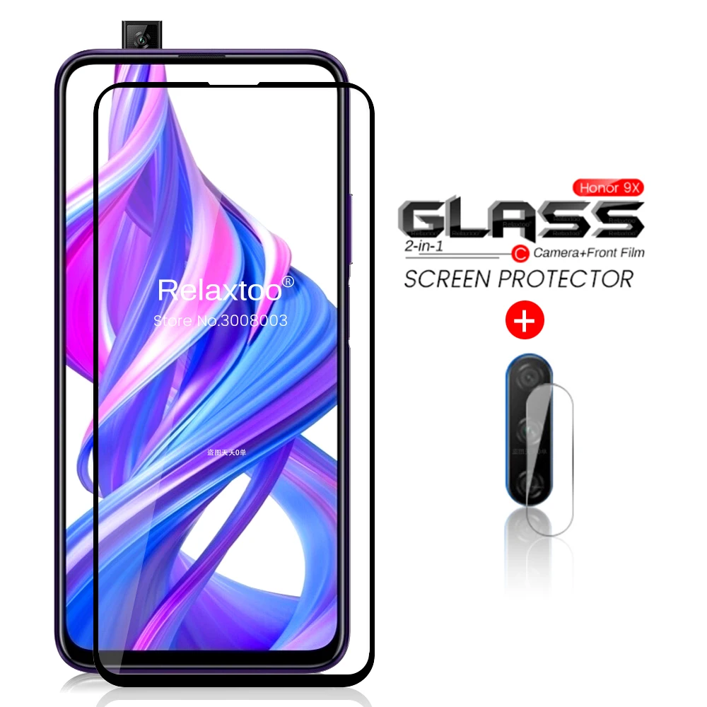 Защитная пленка для камеры 2 в 1 стекло honor 9x huawei 9x9 x x9 premium/Глобальная реальность