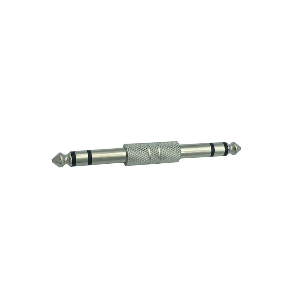 

6.35mm 1/4 inch male To male Stereo Adapter