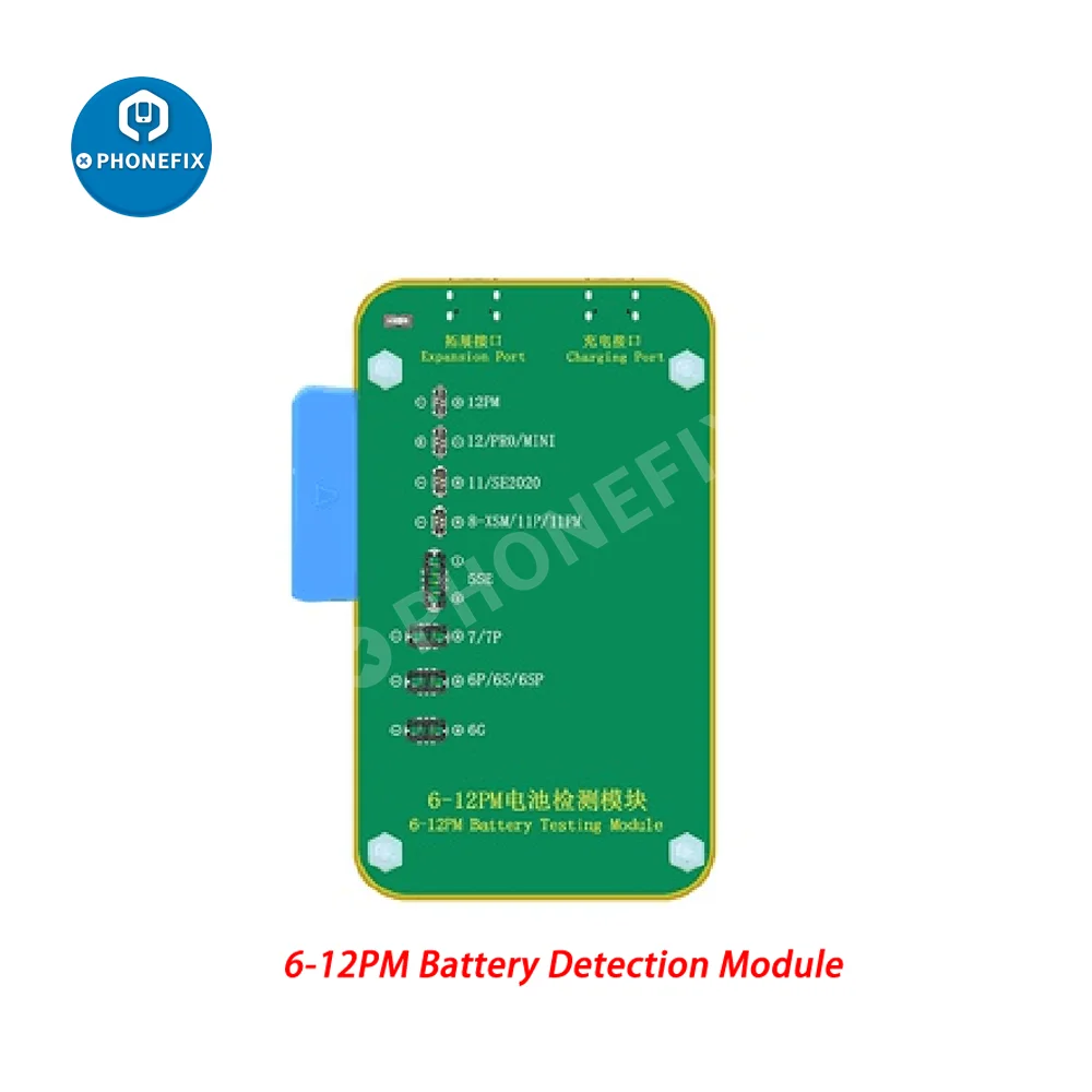 JC Pro1000S Battery Test Module JCID Expansion Board for iphone 6-12promax ipad cycle times health Capacity Read Writing | Инструменты