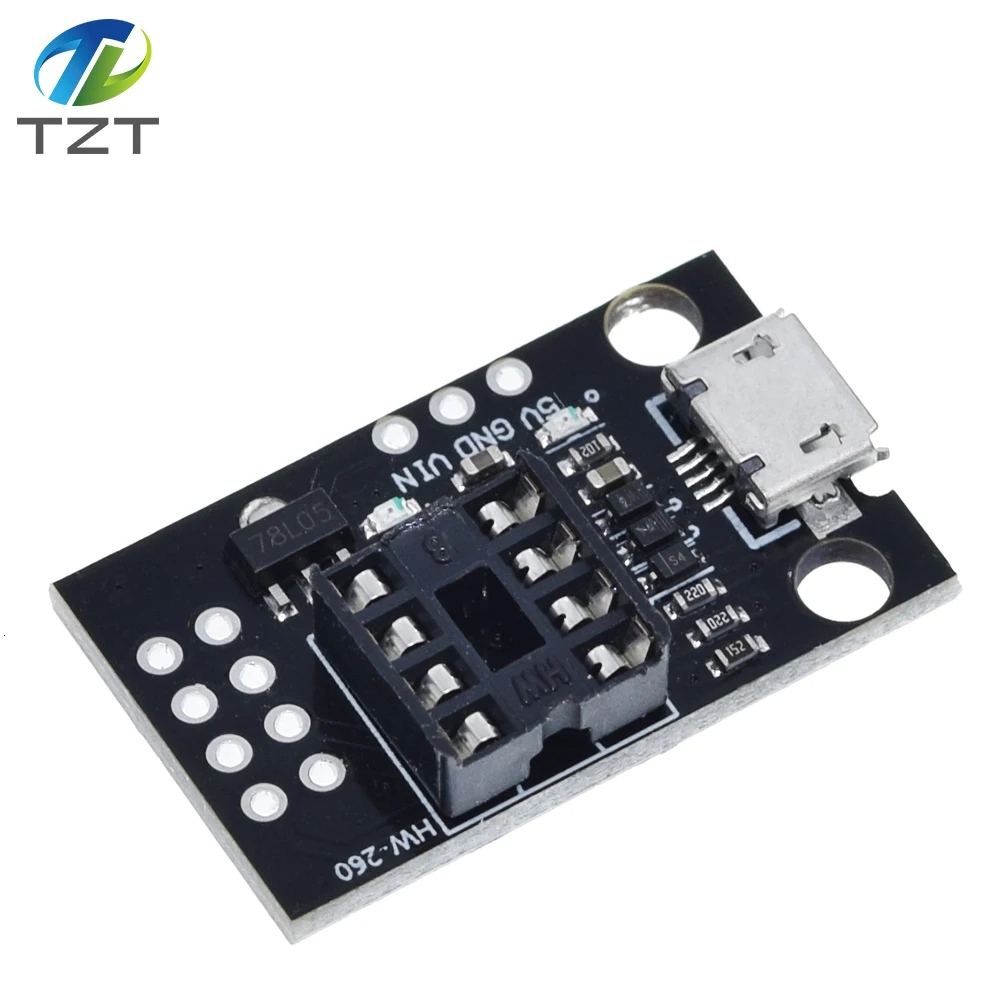 Синий черный TINY85 Digispark Kickstarter микро макетная плата ATTINY85 модуль для Arduino IIC IEC USB
