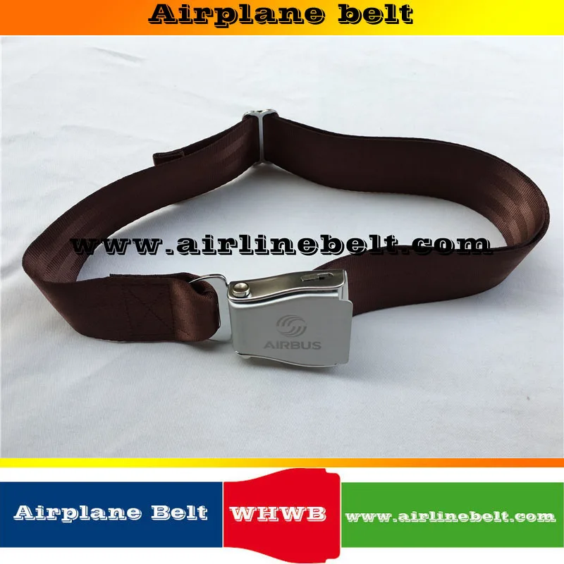 Аэробус самолет сидений ремень с пряжкой для джинсов/брюки/пояс 48 мм ширина