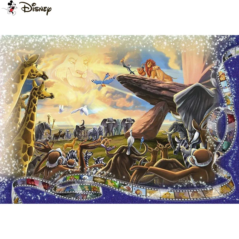 

Алмазная 5D картина «Король льва» из мультфильма «король», A30909