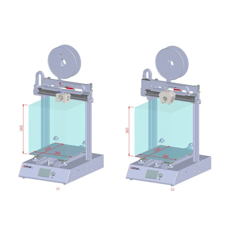 Стальной корпус Ortur4 и линейная направляющая рельса Impresora 3d Real 0 1 мм Точная печать