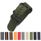 Ремешок нейлоновый для наручных часов, сменный спортивный браслет для Samsung galaxy Watch Active 2 40 мм 44 мм Gear S3