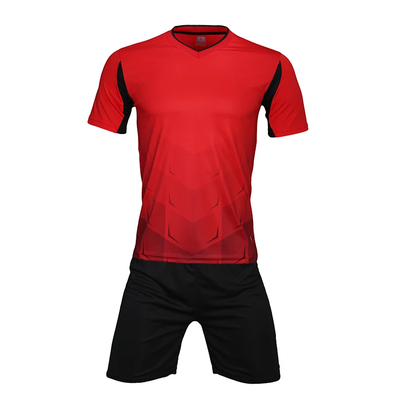 Мужские футболки с коротким рукавом розового цвета для футбола красная