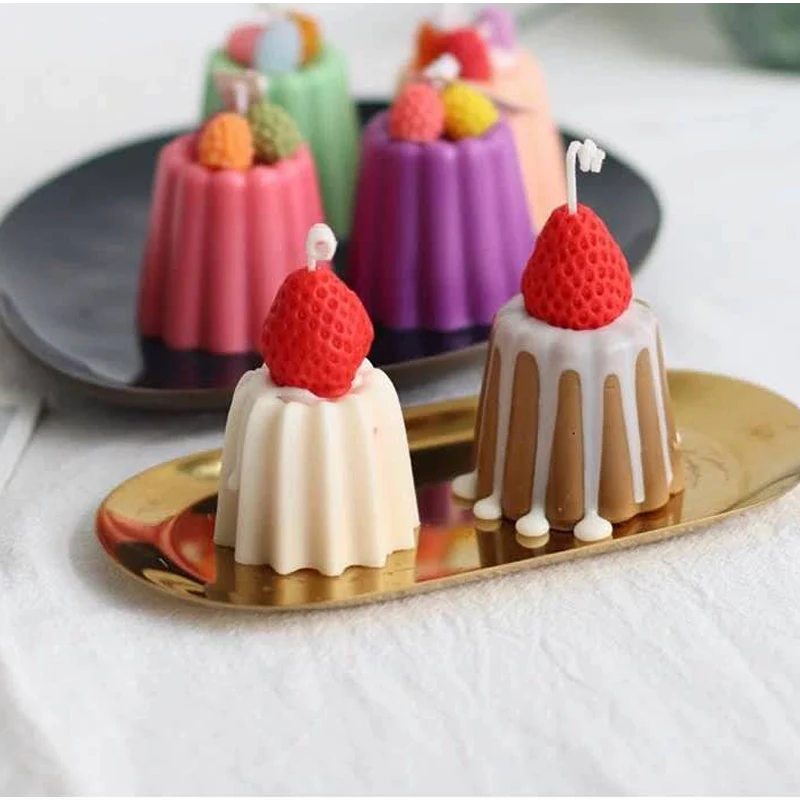 Свечное мыло искусственная смола форма для пудинга десерта креативная выпечка