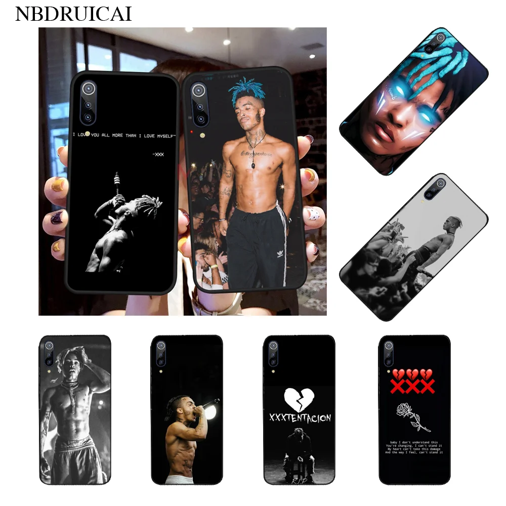 NBDRUICAI XXXTENTACION Coque Shell чехол для телефона Xiaomi 8 9 se 5X Redmi 6pro 6A 4X 7 5plus note 5 6pro|Бамперы| |