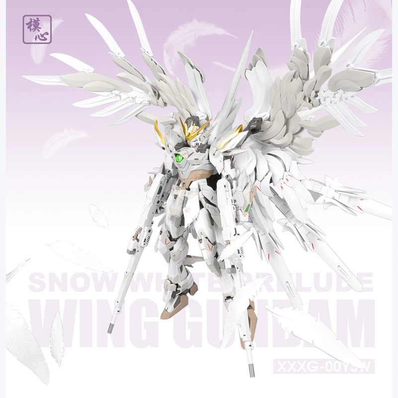 

Super Nova MG 1/100 XXXG-00YSW Wing GUNDAM Snow White Prelude Assembly Model Action Toy Figures Children's Gifts Anime Figures