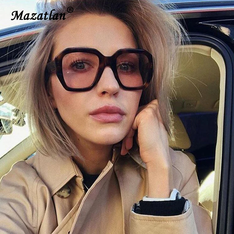 Винтажные женские крупные солнцезащитные очки ретро стимпанк большие