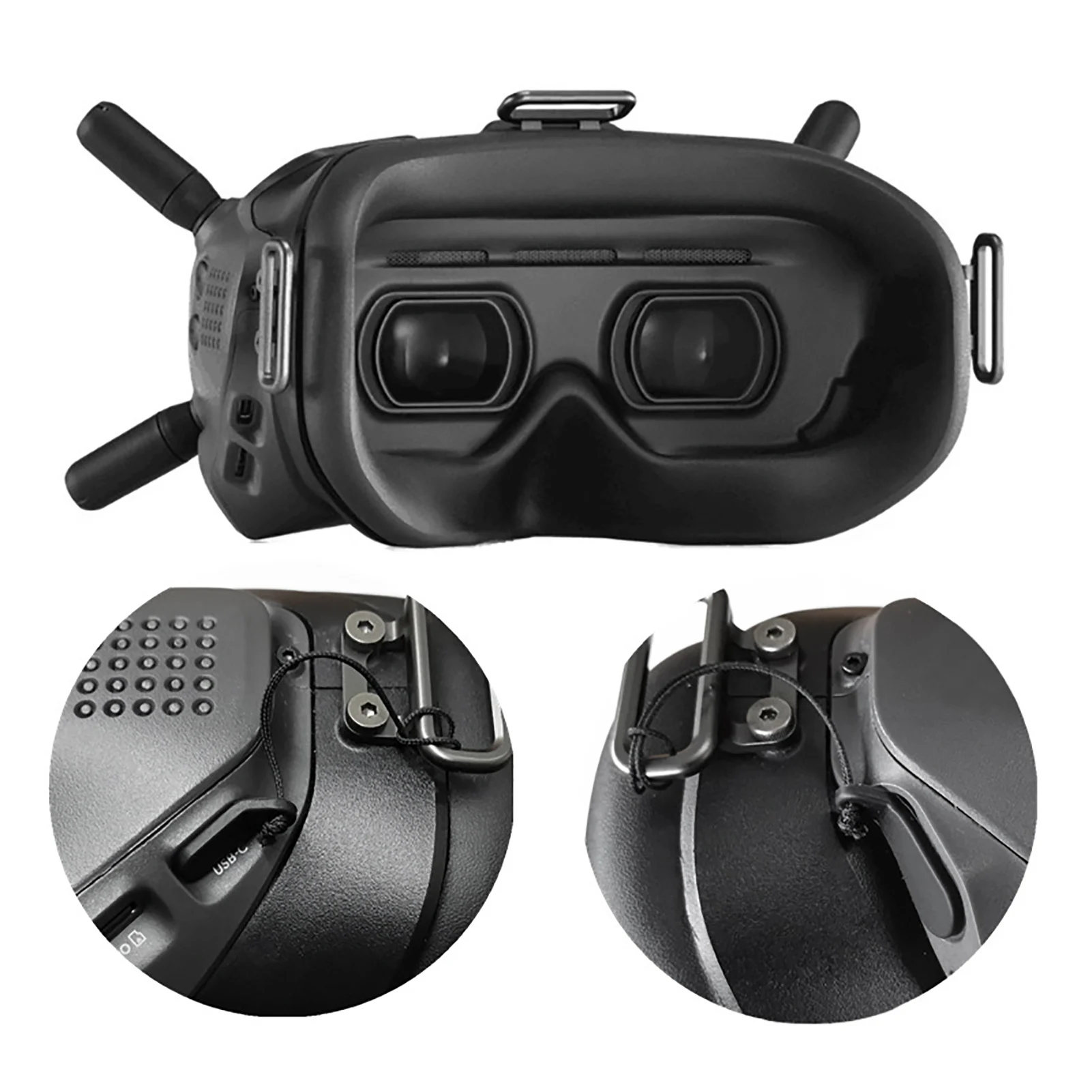 

Dust-proof Plug Kit VR Video Glasses Accessories Intelligent Wearable Accessories For VR Oculus Quest 2 VR Dust-proof Plug