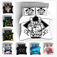 12 style game player print duvet cover game king duvet cover set useuau twinqueenking size 23pcs queen size comforter sets