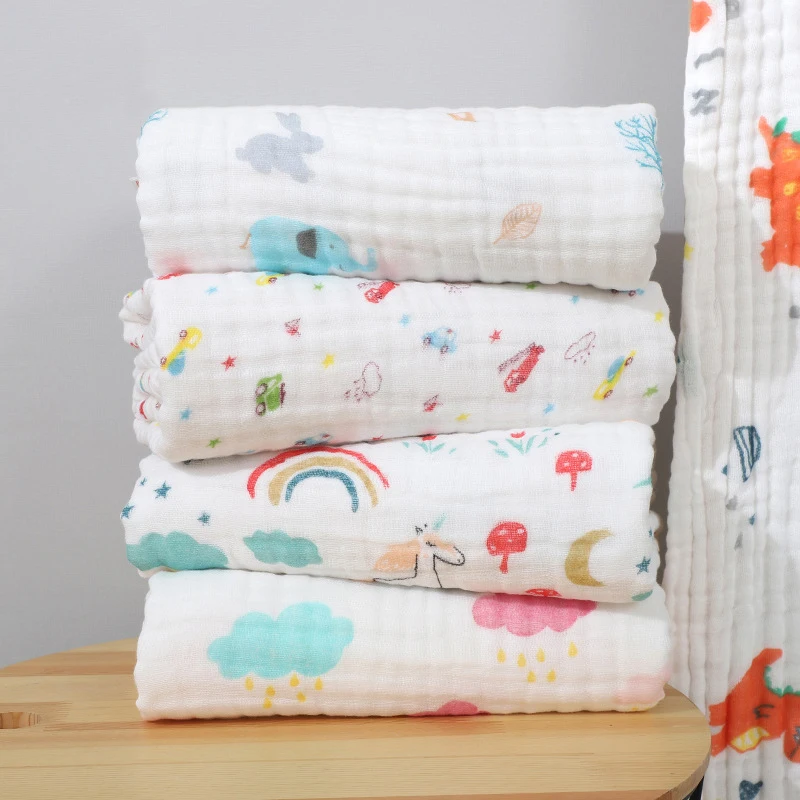 Детское муслиновое одеяло детское 100% хлопок пеленание обертка для новорожденных