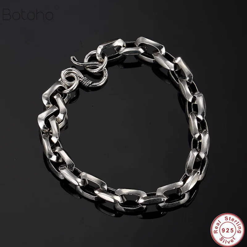 Ткацкая лента 100% реальная кожа серебряного цвета простой мужской браслет дружбы