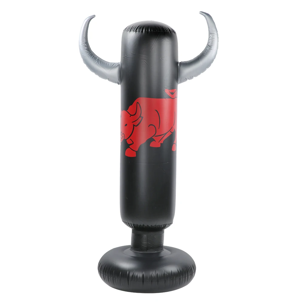 Взрослые и дети стоячий бокс надувная утолщенная Колонка мультяшный фитнес