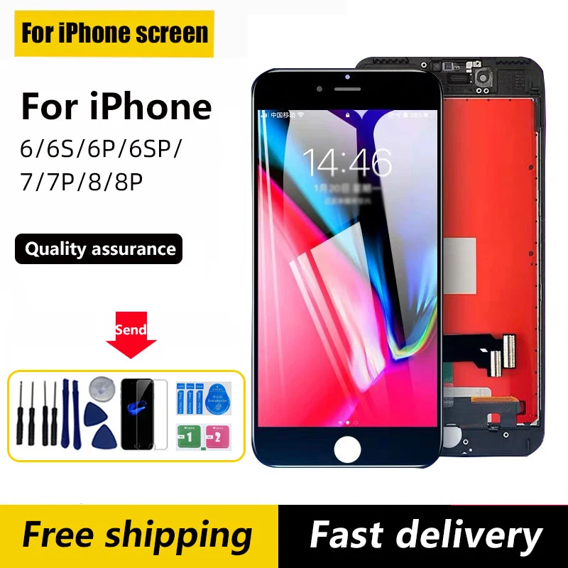 

ЖК-дисплей для iPhone 6, 7, 8, 6S plus, 7plus, 8plus