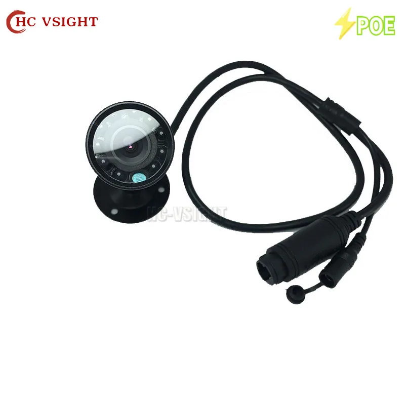 

P2P Onvif Waterproof Outdoor 1080p 2mp Miniature Ir Infrared Bullet Mini IP Camera POE Day Night Vision Security Cam For Car