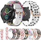 Силиконовый ремешок с принтом для смарт-часов Xiaomi hayrt Lou LS05S, сменный спортивный ремешок для наручных часов Haylou LS02, ремешок Correa