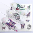 1 шт. Kawaii сказочной бабочки для ногтей Стразы s Камни AB Цвет Стразы для маникюра для украшения для ногтей аксессуары с кристаллами