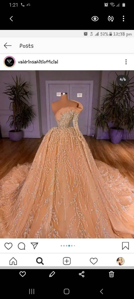 Свадебное платье длиной до пола с фатиновой аппликацией принцессы Платье