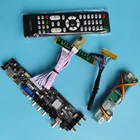 Комплект для LP141WX3 TL 1280x800 DVB-T DVB-T2 панель управления дисплеем пульт дистанционного управления HDMI-совместимый светодиодный USB VGA AV TV драйвер цифровой