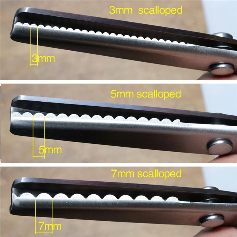 1 шт. 9 дюймов Ножницы Зигзаг швейные ножницы Швейные Ремесло ткань отрезать по