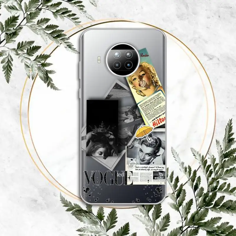 

Label pattern art high quality Phone Case Transparent for Xiaomi Redmi note 10 t 8 9 pro lite 11