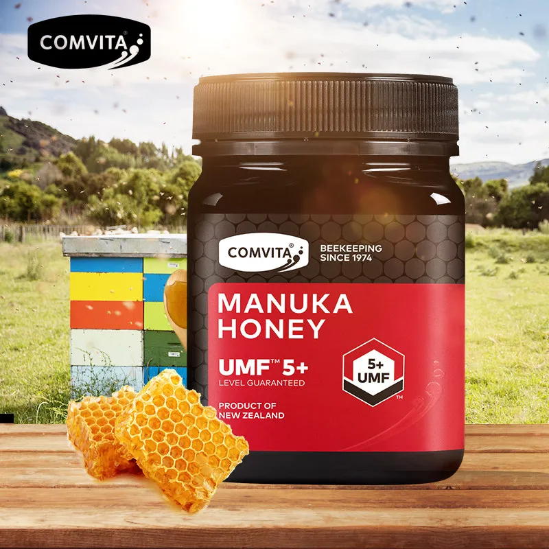 

NewZealand Comvita Manuka Honey UMF5+ 1000g 1kg Health Wellness Dietary Supplement for Digestive Respiratory System Cough Throat