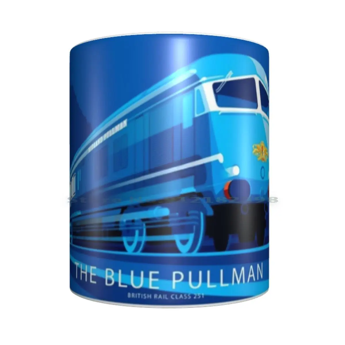 Синие керамические кружки Pullman кофейные чашки Кружка для молока и чая голубая