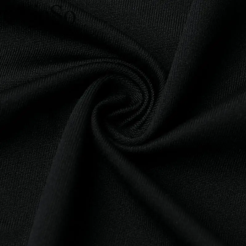 MissyChilli вязаное плиссированное черное длинное платье для женщин высокая талия